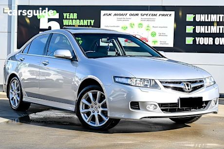 Silver 2006 Honda Accord Euro Sedan Luxury