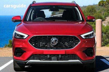 Red 2025 MG ZST SUV VIBE F