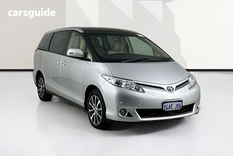 Silver 2013 Toyota Tarago Wagon Ultima V6