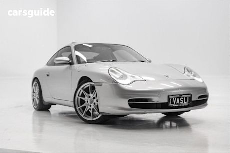 Silver 2002 Porsche 911 Coupe CARRERA R