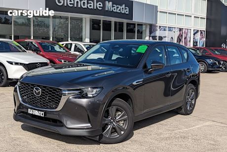 Grey 2023 Mazda CX-60 Wagon P50E Evolve Phev