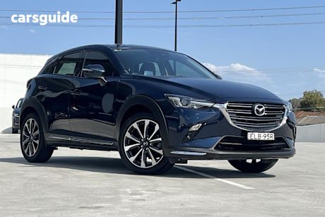 Blue 2020 Mazda CX-3 Wagon S Touring (Fwd)