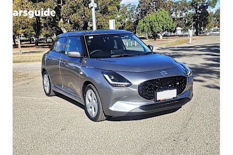 Silver 2024 Suzuki Swift Hatch HYBRID PLUS F