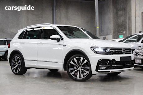 White 2019 Volkswagen Tiguan Wagon 162 Tsi Highline