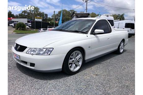 White 2003 Holden Commodore Utility S