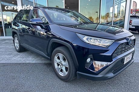 Blue 2020 Toyota RAV4 Wagon Gx 2Wd Hybrid