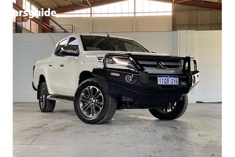 White 2020 Mitsubishi Triton Double Cab Pick Up Gls (4X4)