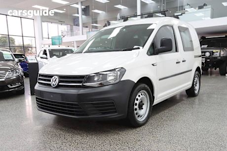 White 2019 Volkswagen Caddy SUV TSI220 COMFORTLINE F
