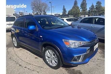 Blue 2018 Mitsubishi ASX Wagon Es (2Wd)