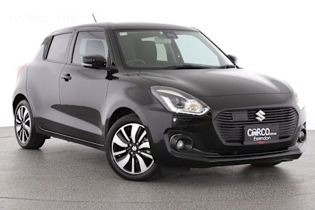 Black 2017 Suzuki Swift Hatch GLX TURBO F