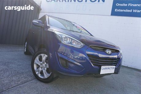 Blue 2013 Hyundai IX35 Wagon Active (Fwd)