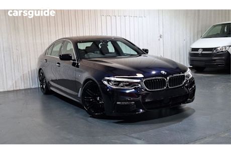 Blue 2016 BMW 520D Sedan M Sport