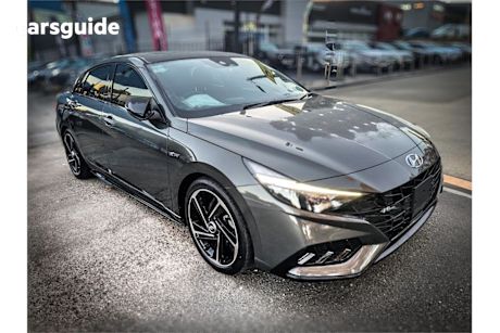 Grey 2021 Hyundai I30 Sedan N Line Premium
