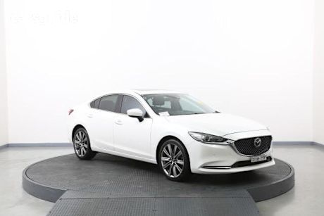White 2018 Mazda 6 Sedan Atenza