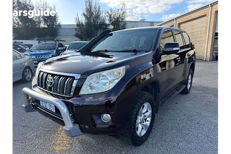 Red 2009 Toyota Landcruiser Prado Wagon Gxl (4X4)