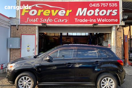 Black 2013 Mitsubishi ASX Wagon (2Wd)