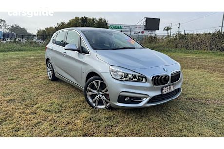 Silver 2015 BMW 225I Wagon Active Tourer Sport Line