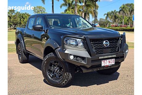 Black 2024 Nissan Navara Ute Tray SL WARRIOR 4X4