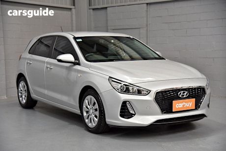 Silver 2017 Hyundai I30 Hatch GO F