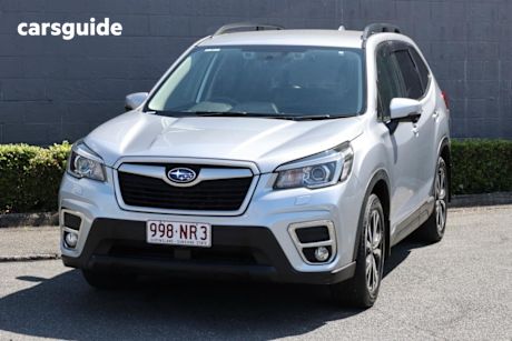 Silver 2019 Subaru Forester Wagon 2.5I Premium (Awd)