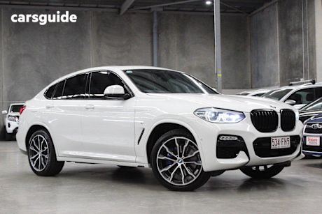 White 2019 BMW X4 Coupe Xdrive 30I M Sport