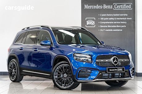 Blue 2024 Mercedes-Benz GLB-Class SUV GLB200 F