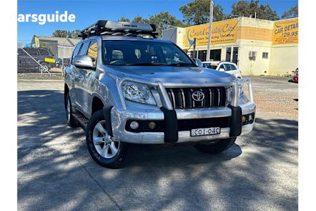 Silver 2013 Toyota Landcruiser Prado Wagon Gxl (4X4)