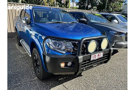 Blue 2018 Mitsubishi Triton Dual Cab Utility Exceed (4X4)