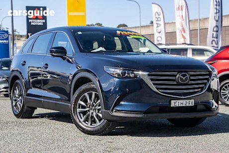 Blue 2020 Mazda CX-9 SUV TOURING F