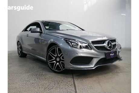 Silver 2013 Mercedes-Benz E400 Coupe