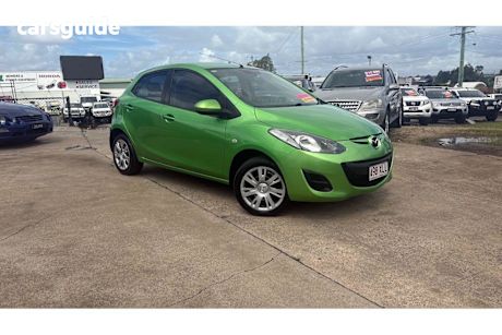 Green 2011 Mazda Mazda2 Hatch NEO F