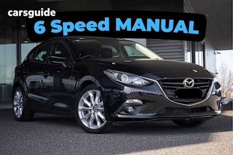 Black 2015 Mazda Mazda3 Hatch SP25 F