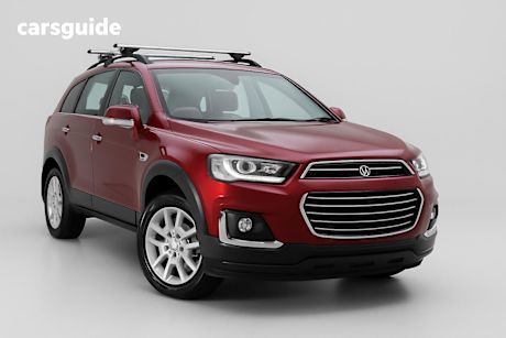 Red 2017 Holden Captiva Wagon Active 7 Seater