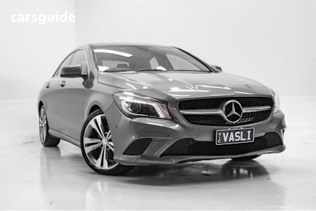 Grey 2014 Mercedes-Benz CLA200 Coupe