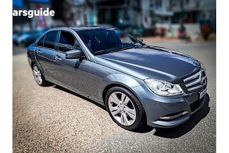 Grey 2011 Mercedes-Benz C200 Sedan Cgi