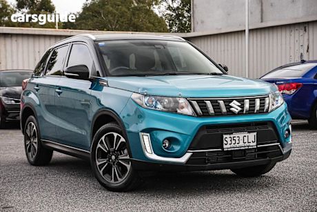 Blue 2021 Suzuki Vitara SUV TURBO F