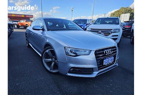 Silver 2015 Audi A5 Hatchback Sportback 2.0 Tfsi Quattro