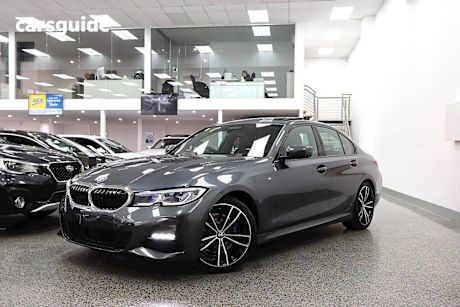 Grey 2021 BMW 3 Sedan 330I M SPORT R