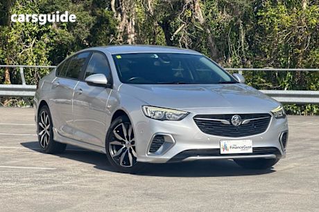 Silver 2018 Holden Commodore Liftback Rs