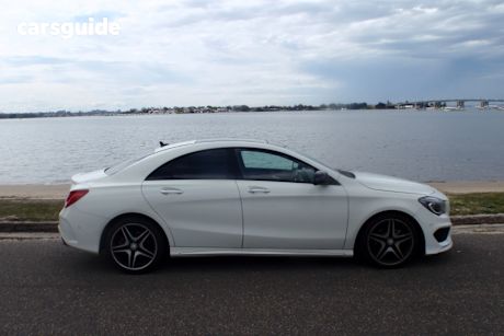 White 2016 Mercedes-Benz CLA200 Coupe
