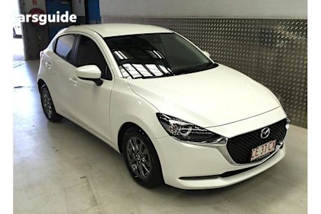 White 2021 Mazda Mazda2 Hatch G15 EVOLVE F