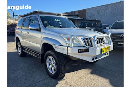 Silver 2007 Toyota Landcruiser Prado SUV GXL 4X4