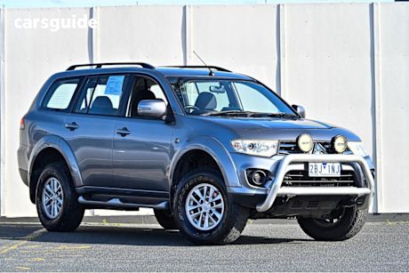 Grey 2013 Mitsubishi Challenger Wagon (4X4)