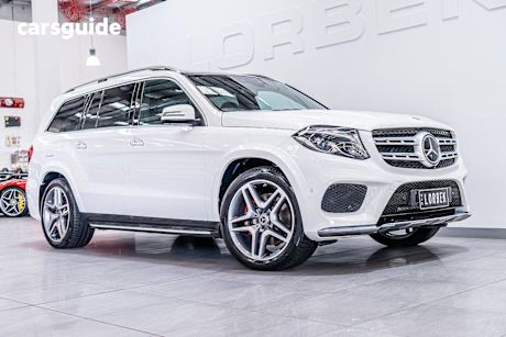 White 2018 Mercedes-Benz GLS350 Wagon D 4Matic Sport
