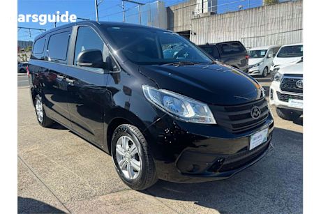 Black 2022 LDV G10+ Van Barn Door