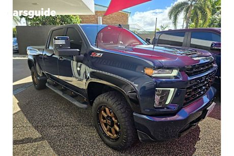 Blue 2022 Chevrolet Silverado HD Ute Tray LTZ PREMIUM W/TECH PACK 4X4
