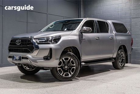 Silver 2022 Toyota Hilux Ute Tray SR5 4X4