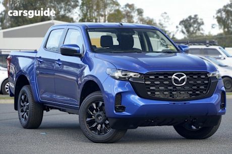 Blue 2025 Mazda BT-50 Dual Cab Pick-up Xt (4X4)