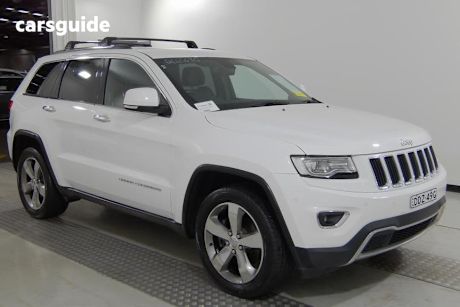 White 2015 Jeep Grand Cherokee Wagon Limited (4X4)