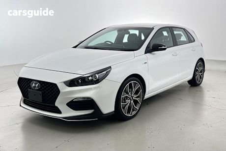 White 2022 Hyundai I30 Hatch N LINE F